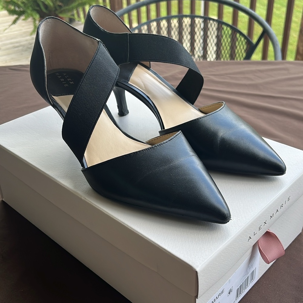 Alex Marie Brandlin Black Dress Shoes 9.5